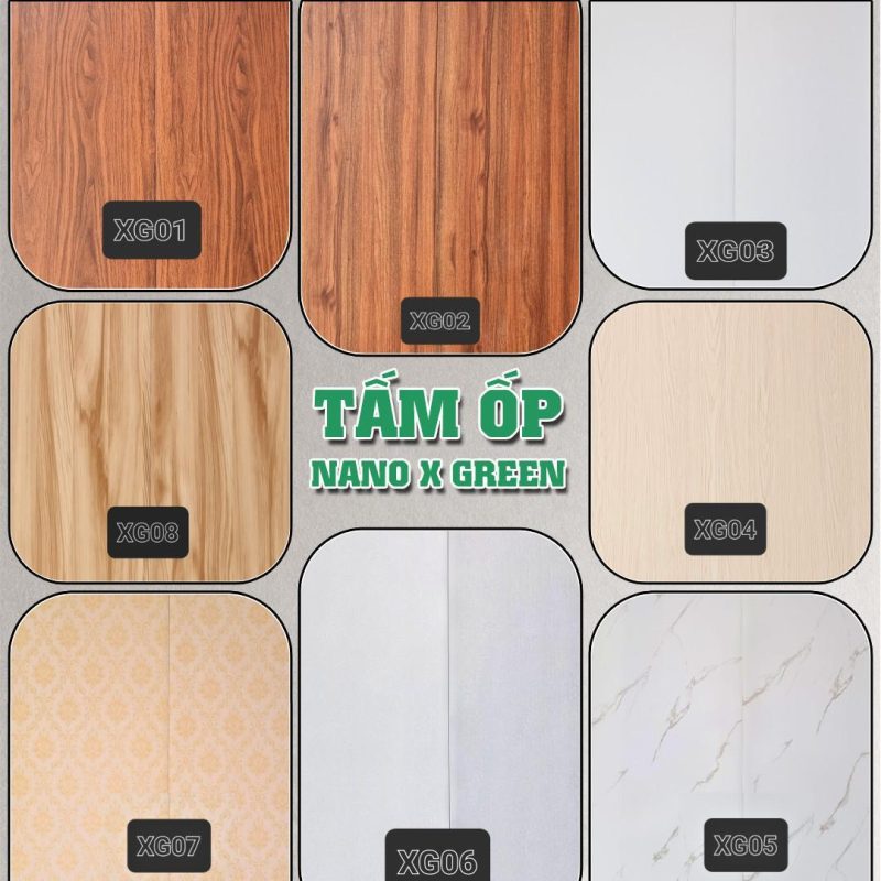 Tấm ốp nano chất lượng cao đảm bảo công năng và thẩm mỹ 